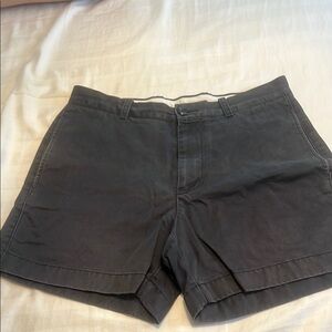 Dark Gray Casual Shorts